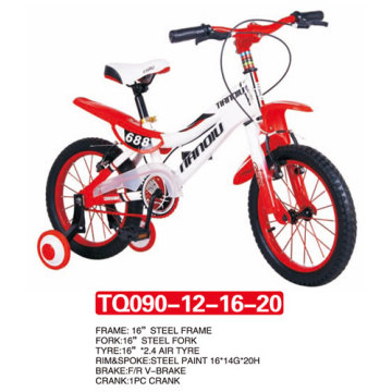 Belle Bicyclette Rouge Enfants 12 &quot;